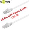 GOOBAY 20М UTP Patch Cable Cat.5e Мрежов кабел Бял цвят
