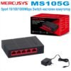 Mercusys MS105G 5-портов 10/100/1000 Mbps Настолен комутатор