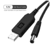Elough WiFi Кабелен Конектор USB DC 5V към 12V Повишаващ Конвертор За WiFi Рутер Модем Вентилатор Тонколона
