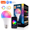 Tuya E27 LED Bluetooth Интелигентна Димируема Крушка 15W Smart Life APP
