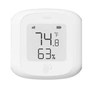 Смарт Zigbee Сензор за температура и влажност Вътрешен хигрометър и термометър с LCD дисплей Поддържа Alexa и Google Home