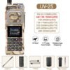 Baofeng UV-25 Мултибандова Двупосочна радиостанция 10W Висока мощност 1.77-инчов цветен екран 999 канала Безжично копиране на честоти Приемане на въздушен диапазон