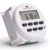 Sinotimer TM618N-2 LCD 1.6-инчов 220V AC цифров 7-дневен програмируем Превключвател с вградено реле и функция за обратно броене на времето