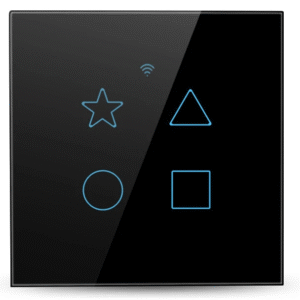 SMATRUL Интелигентен превключвател с 3/4 бутона WiFi LCD сензорен екран