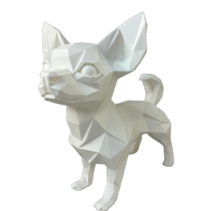 3D Print „Чихуахуа“ Геометрична декорация