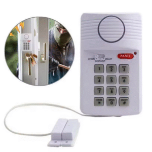 Безжична Алармена система Клавиатура с парола Аларма Звънец и Датчици за врати и прозорци