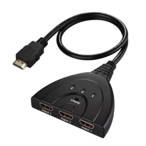 Портативен HDMI превключвател 3 входа / 1 изход Full HD 4K*2K 1080P за компютри HDTV и монитори