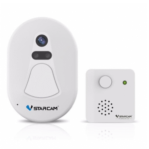 VStarcam D1 WIFi RF2.4G Звънец за врата с камера Нощно виждане Eye4 APP