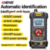 ANENG M167 Цифров Мини Мултицет AC/DC Тестер за Електричество с Автоматичен Диапазон