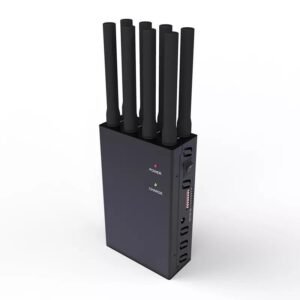 Заглушител на сигнала на мобилен телефон - GSM WiFi blocker 8 антени за блокиране на 4G/3G/2G/5G