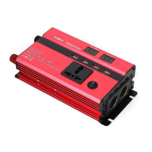 Автомобилен инвертор 400W 12V/24V към 220V с LCD дисплей 4 USB порта и интелигентно охлаждане