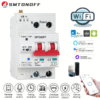 SMTONOFF 2P 63A WiFi Интелигентен MCB Прекъсвач